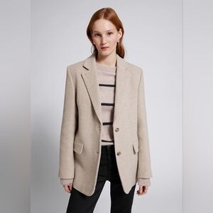 & Other Stories Stockholm Atelier Oversized Wool-Blend Blazer